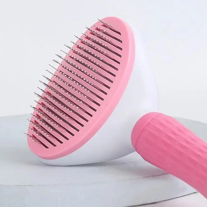  Self-cleaning pet slicker brush Petspalz