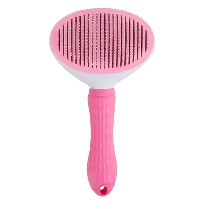  Self-cleaning pet slicker brush Petspalz