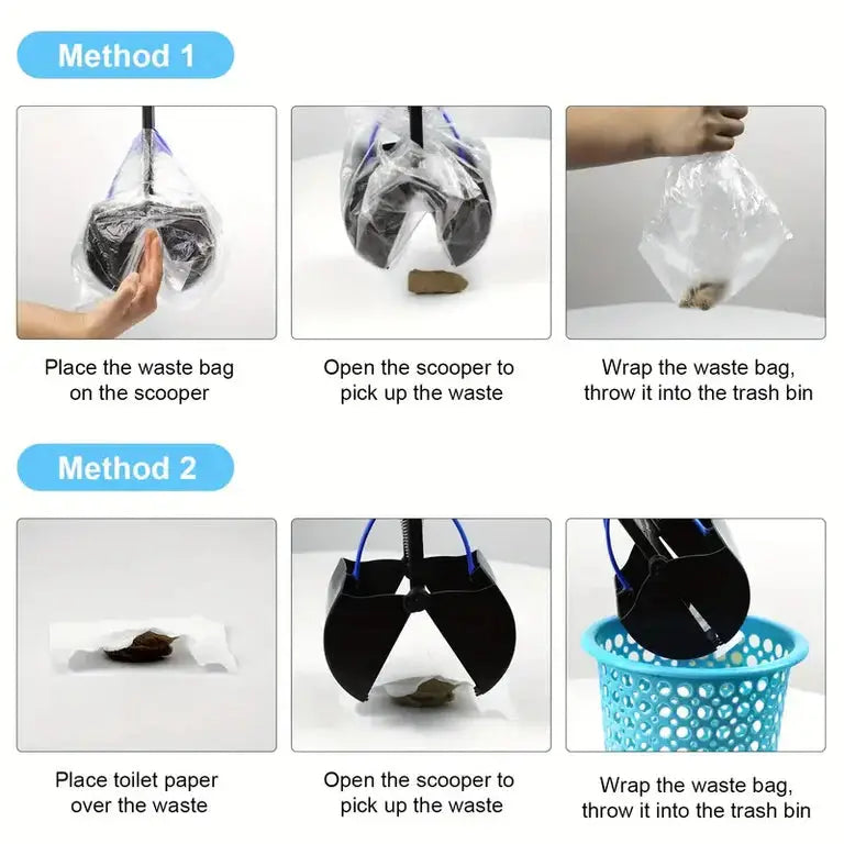  Pooper Scooper Pet Cleanup Tool Scoopers & Waste Disposal for Dogs Petspalz