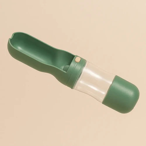  Portable Pet Water Bottle with Food Storage | India Petspalz
