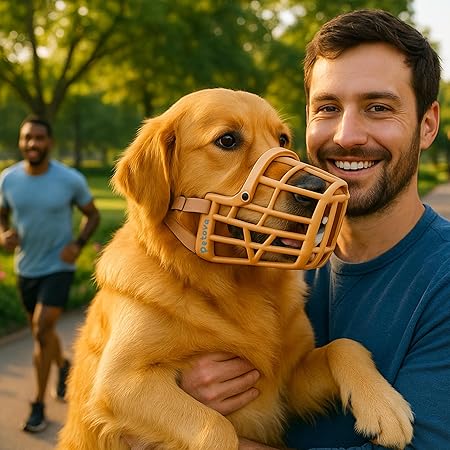  Premium Breathable Basket Dog Muzzles Petspalz