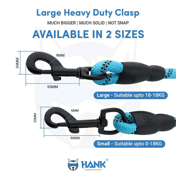  Reflective Heavy Duty 5 Feet Dog Leash | Durable & Safe Petspalz