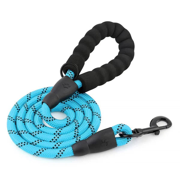  Reflective Heavy Duty 5 Feet Dog Leash | Durable & Safe Petspalz