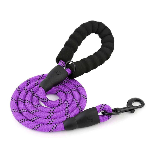  Reflective Heavy Duty 5 Feet Dog Leash | Durable & Safe Petspalz