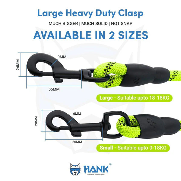  Reflective Heavy Duty 5 Feet Dog Leash | Durable & Safe Petspalz