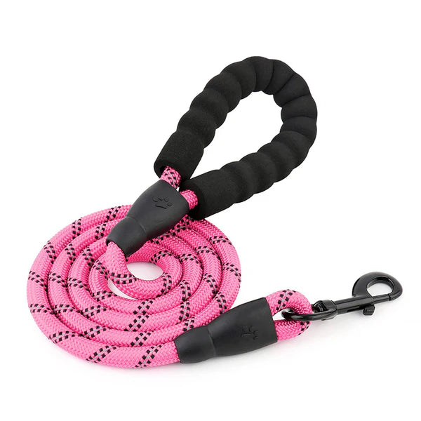  Reflective Heavy Duty 5 Feet Dog Leash | Durable & Safe Petspalz