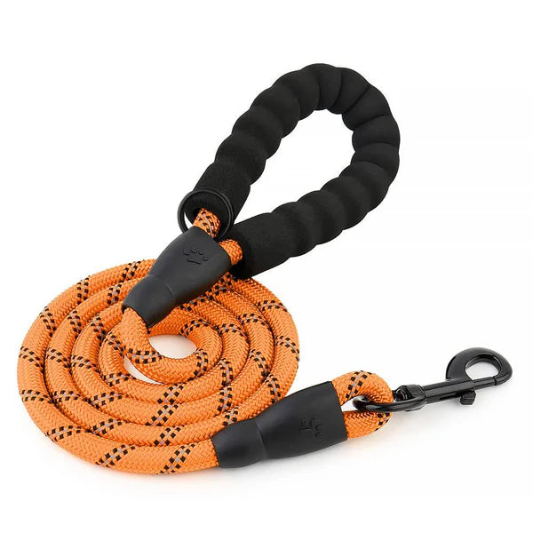  Reflective Heavy Duty 5 Feet Dog Leash | Durable & Safe Petspalz