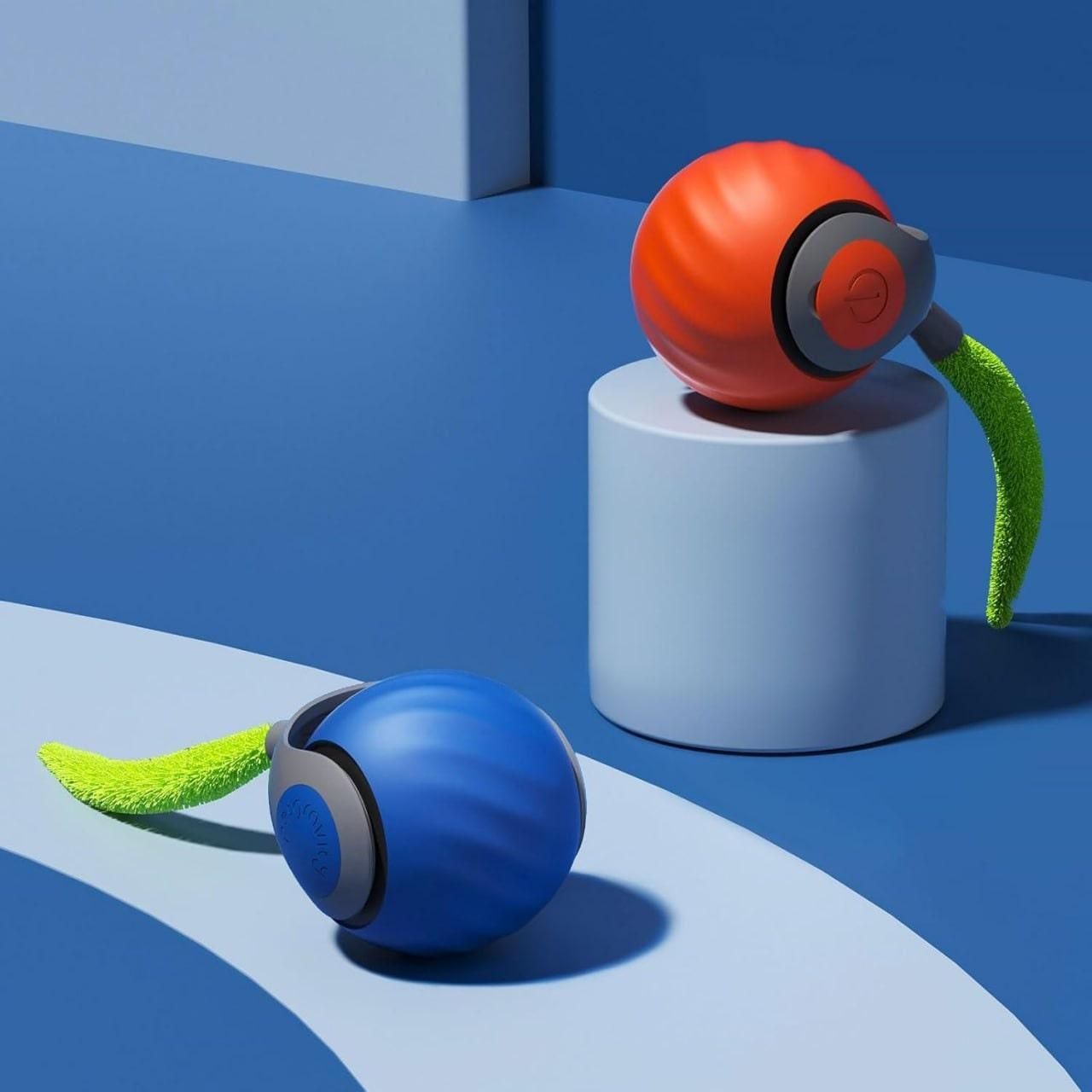  Rolling Ball Cat Toy | USB Rechargeable Smart Interactive Toy for Cats e31d79-4