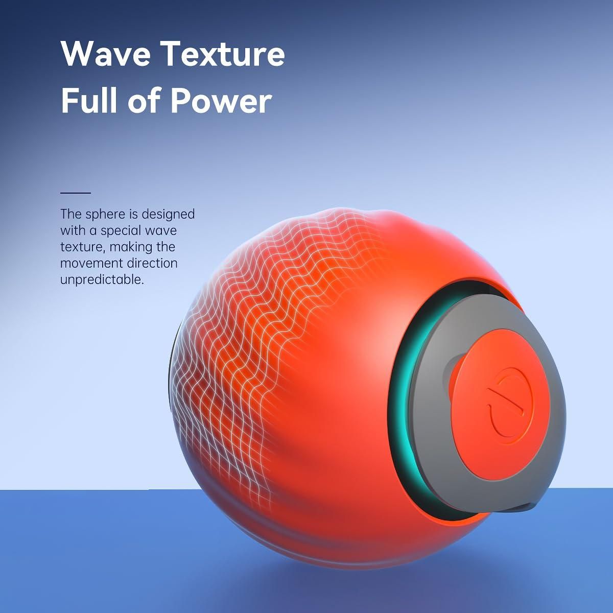  Rolling Ball Cat Toy | USB Rechargeable Smart Interactive Toy for Cats e31d79-4