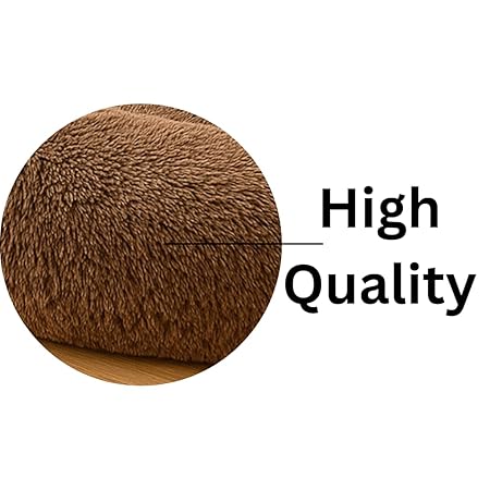  Round Donut Pet Bed | Orthopedic, Washable & Cozy for Cats & Dogs Petspalz