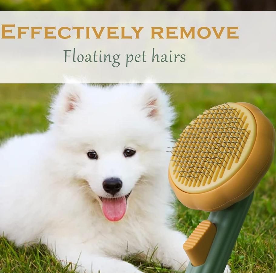  Self Cleaning Dog & Cat Comb | Easy Grooming for Pets Petspalz