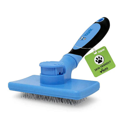 Self-Cleaning Slicker Brush for Pets – Grooming Tool for Cats & Dogs
