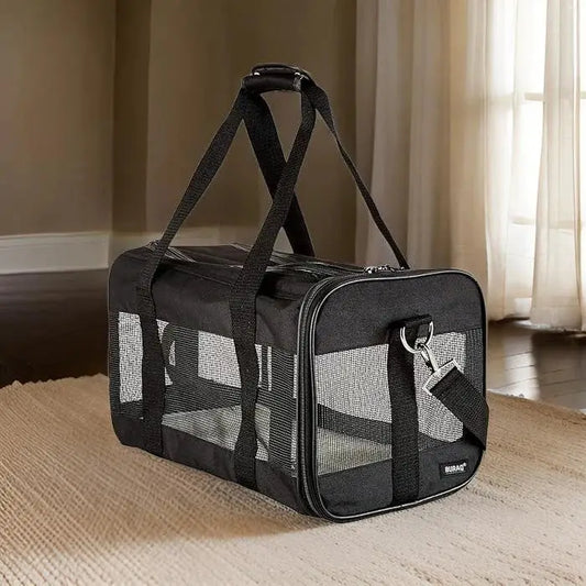  Soft-Sided Mesh pet carrier bag  Petspalz