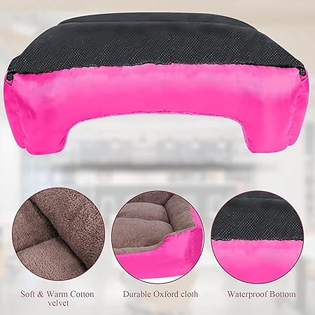  Dog & Cat Pet Bed – Reversible, Anti-Skid, Washable | All Breeds Petspalz