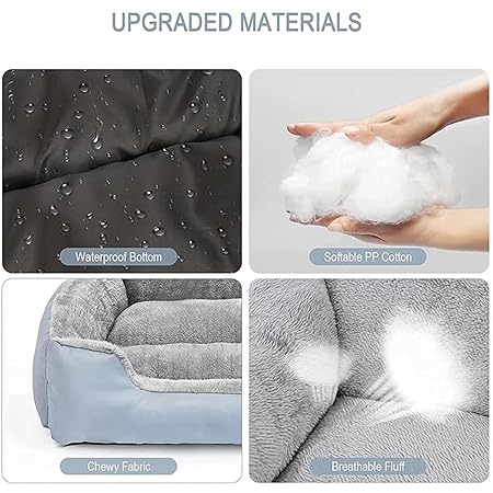  Dog & Cat Pet Bed – Reversible, Anti-Skid, Washable | All Breeds Petspalz