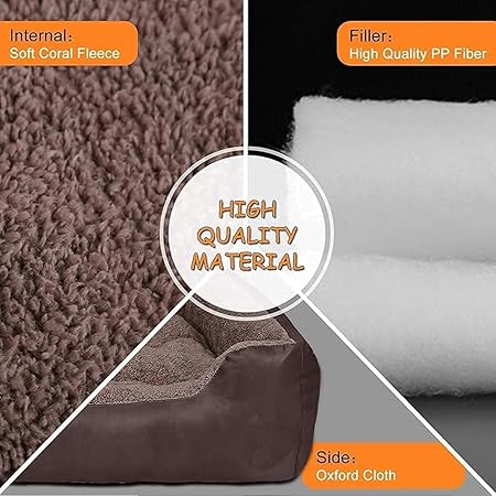  Dog & Cat Pet Bed – Reversible, Anti-Skid, Washable | All Breeds Petspalz