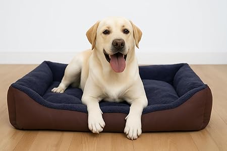  Dog & Cat Pet Bed – Reversible, Anti-Skid, Washable | All Breeds Petspalz