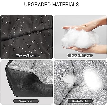  Dog & Cat Pet Bed – Reversible, Anti-Skid, Washable | All Breeds Petspalz