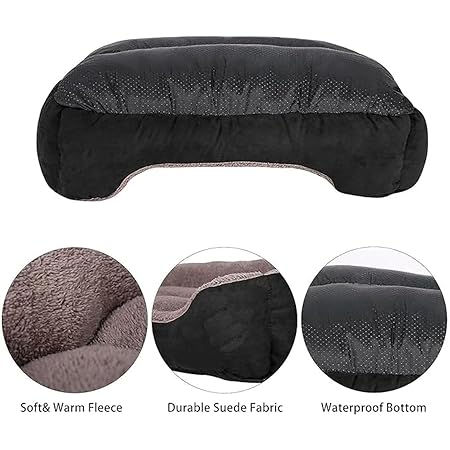  Dog & Cat Pet Bed – Reversible, Anti-Skid, Washable | All Breeds Petspalz