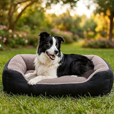  Dog & Cat Pet Bed – Reversible, Anti-Skid, Washable | All Breeds Petspalz