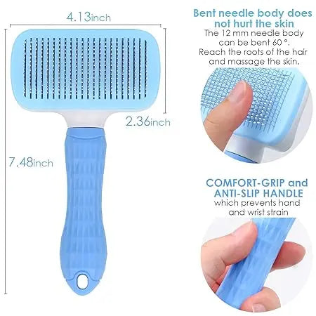  Square Pet Hair Comb - Petspalz Petspalz
