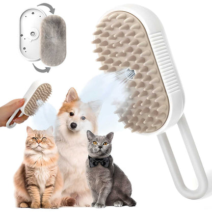 Steam Brush for Dogs and Cats Combo: Pack of 1  Petspalz