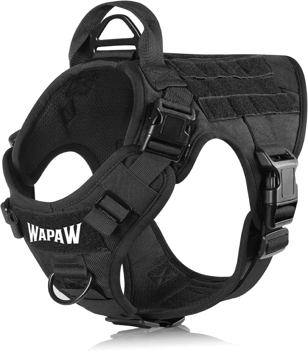  Tactical Black No-Pull Dog Harness – Military Standard Outdoor Vest Petspalz