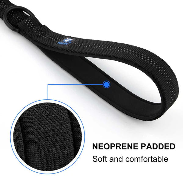  Tactical Bungee Dog Leash – Shock Absorbing & Dual Handle Petspalz