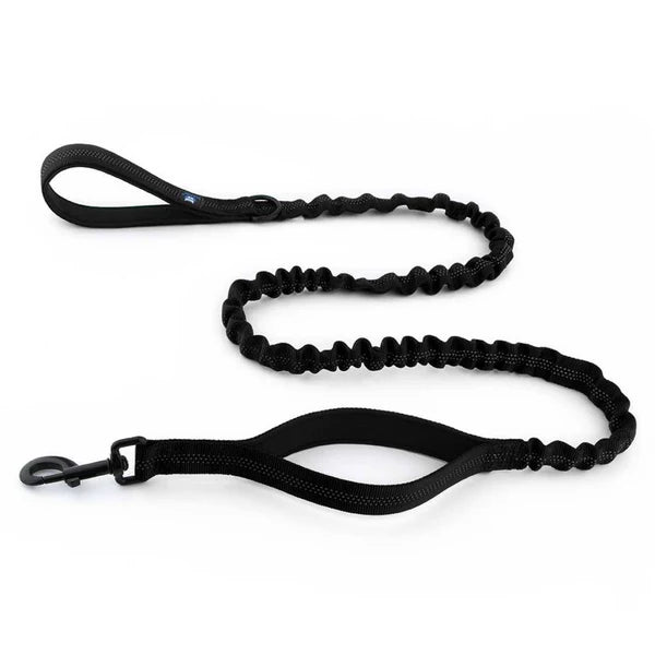  Tactical Bungee Dog Leash – Shock Absorbing & Dual Handle Petspalz