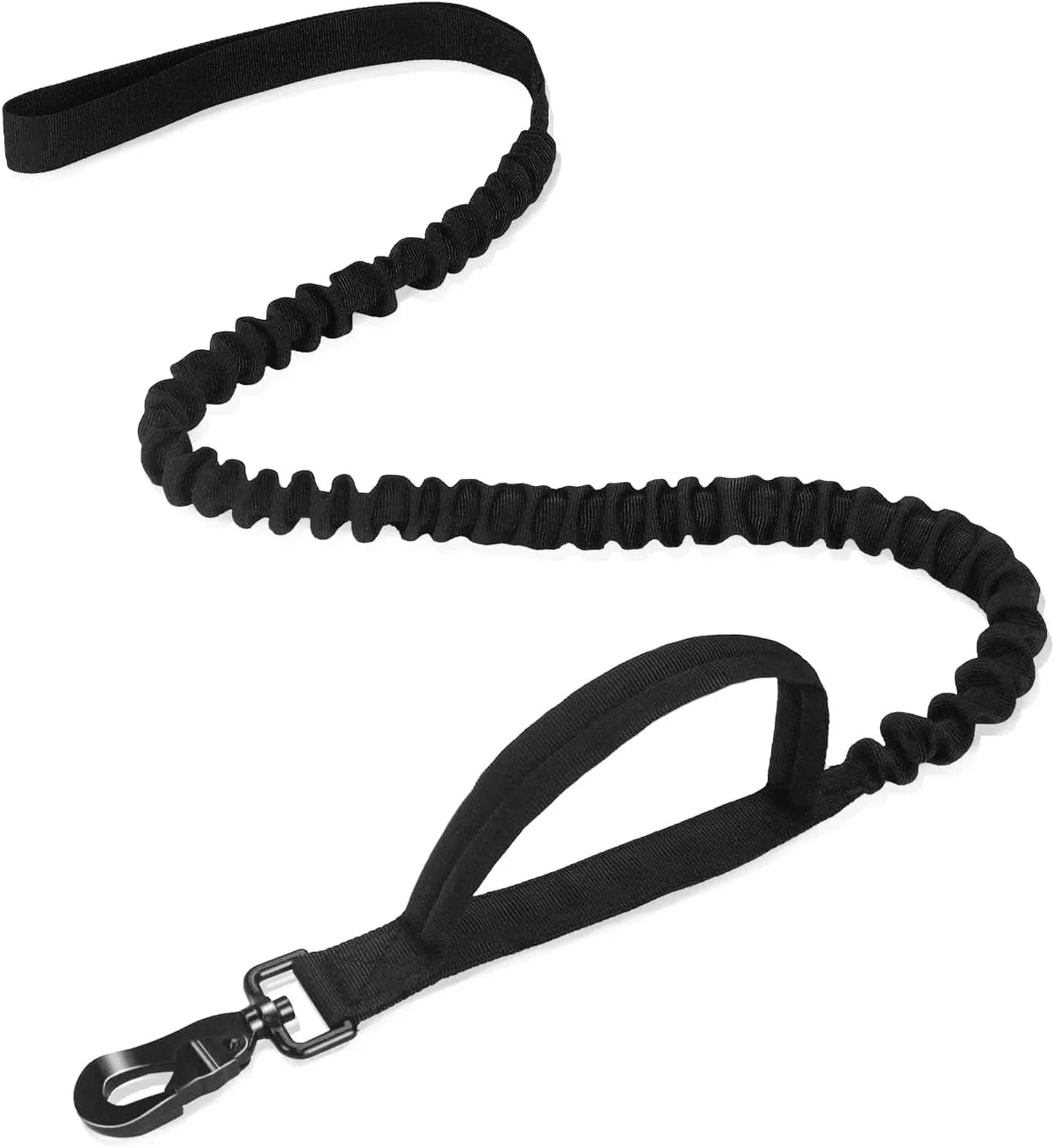  Tactical Dog Leash - Heavy Duty No Pull Bungee Leash for Large Dogs Petspalz