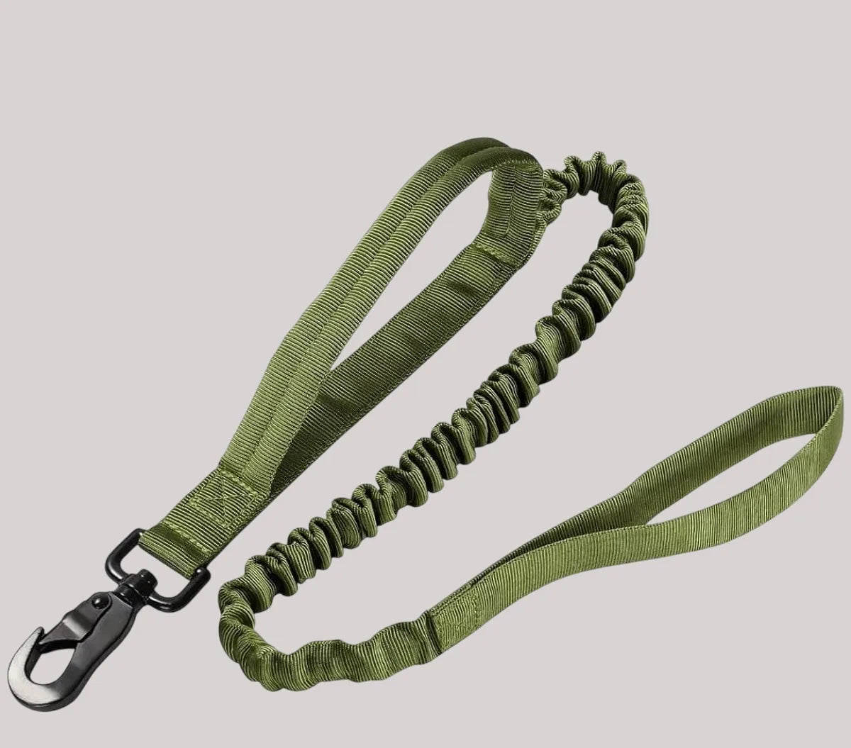  Tactical Dog Leash - Heavy Duty No Pull Bungee Leash for Large Dogs Petspalz