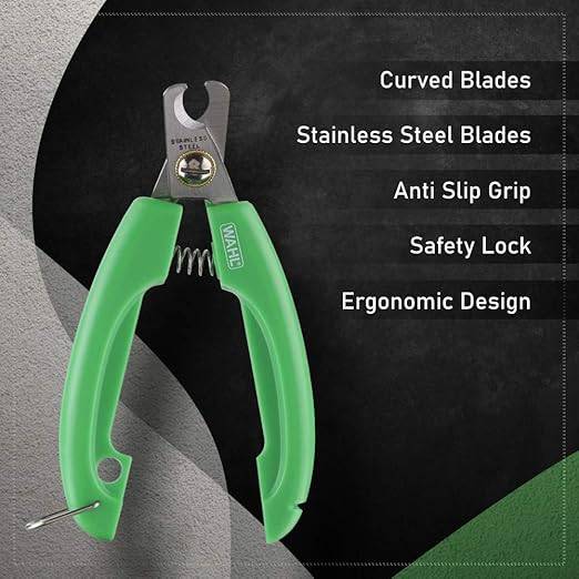  Wahl Curved Nail Clipper-Standard Size for Pets  Petspalz