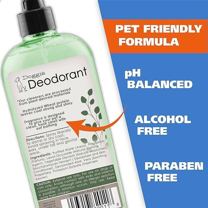  Wahl eucalyptus spearmint dog deodorant pet friendly formula Petspalz