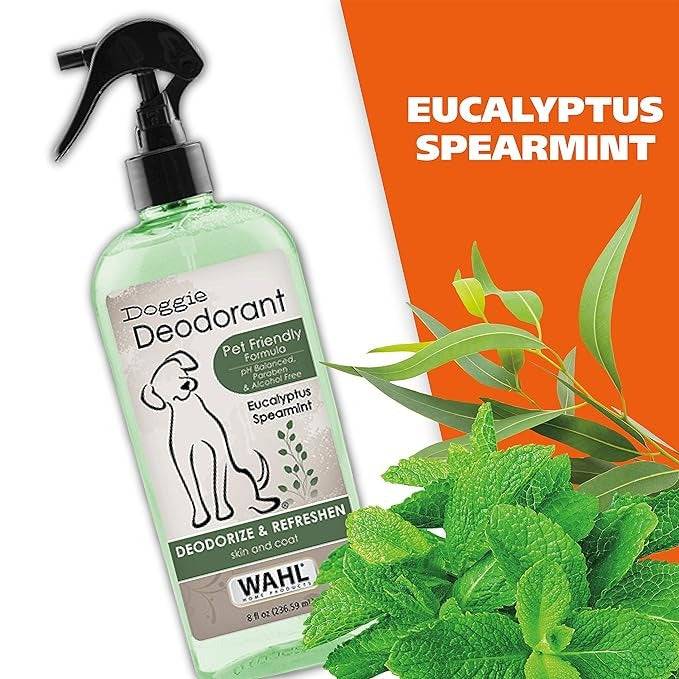  Wahl eucalyptus spearmint dog deodorant pet friendly formula Petspalz