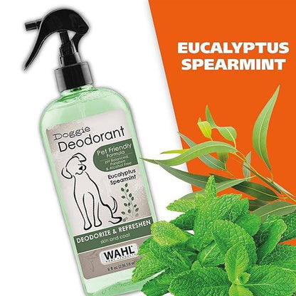  Wahl eucalyptus spearmint dog deodorant pet friendly formula Petspalz