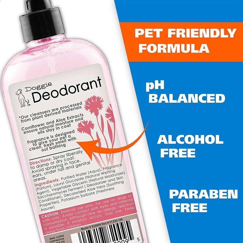  Wahl Doggie Deodorant for Puppy  pH balanced, hypoallergenic formula  Petspalz