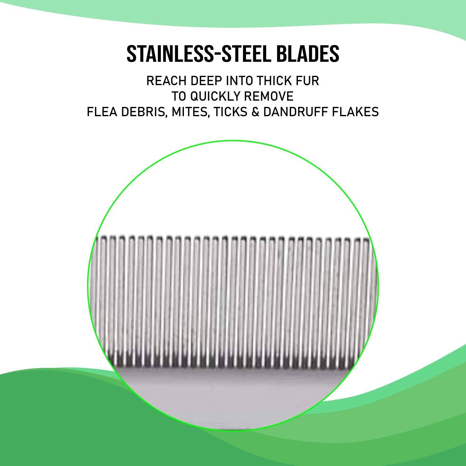  Wahl Flea Comb for Pets cats and dogs with any coat types Petspalz