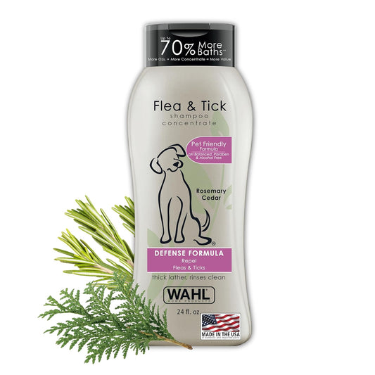  Wahl Natural Flea and Tick Shampoo for Dogs Petspalz
