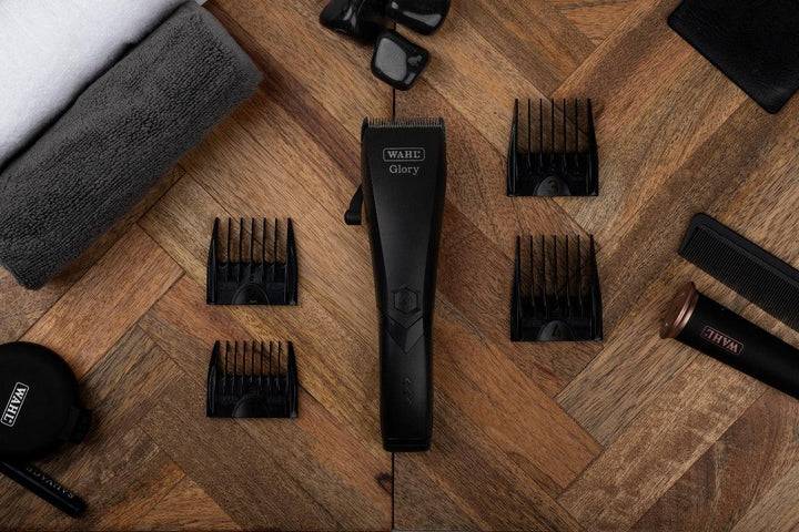  Wahl Glory Clipper Trimmer -Standard With Colour coded guide combs Petspalz