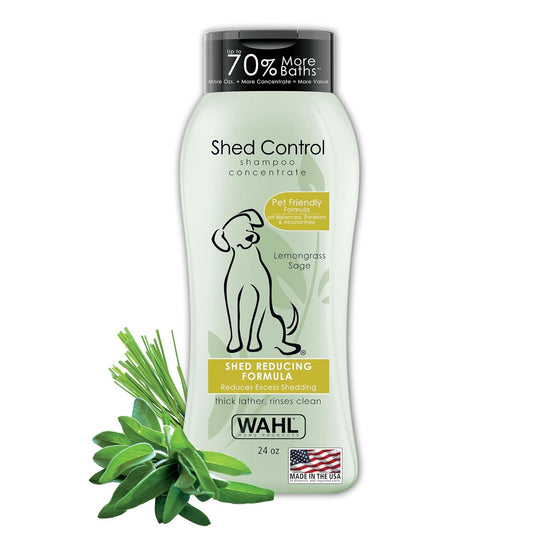  Wahl Shed Control Shampoo for Dogs : Alcohol Free, and Paraben Free Petspalz
