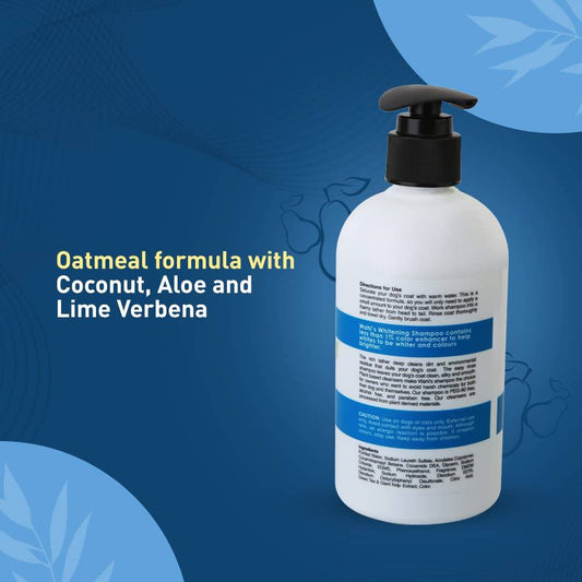  Wahl Whitening Shampoo Concentrate 100% Natural & Pet Friendly Petspalz