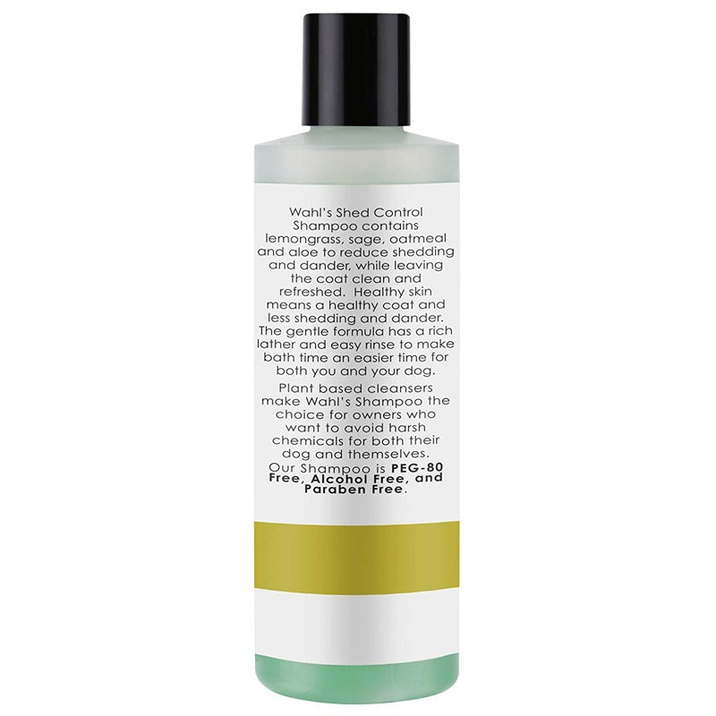 Paraben-free dog shedding control shampoo