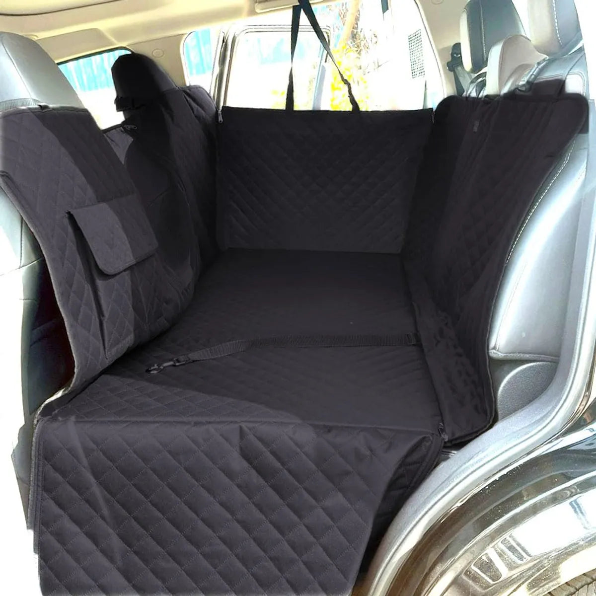  Waterproof Quilted Hammock Dog Car Seat Cover – SUVs & Sedans Petspalz