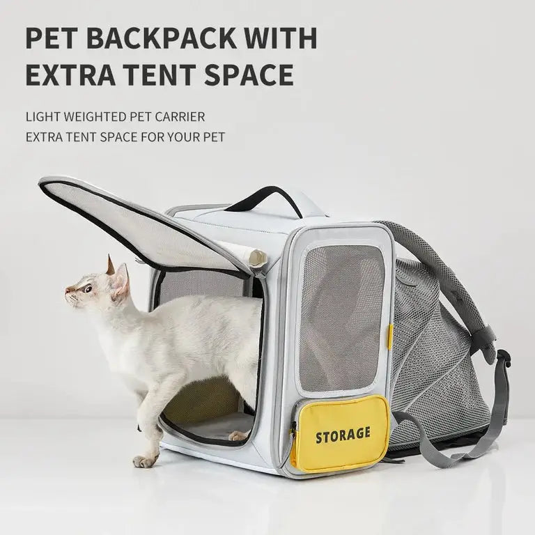  PETKIT X Breezy Zone Travel Backpack | Expandable Pet Carrier  Petspalz