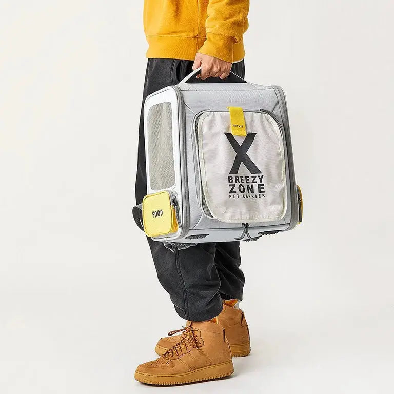  PETKIT X Breezy Zone Travel Backpack | Expandable Pet Carrier  Petspalz