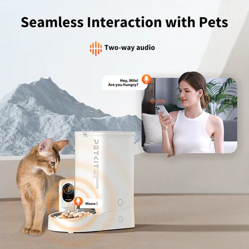  YumShare Solo Smart Pet Feeder with Camera | 3L Capacity Petspalz