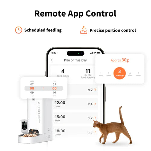  YumShare Solo Smart Pet Feeder with Camera | 3L Capacity Petspalz