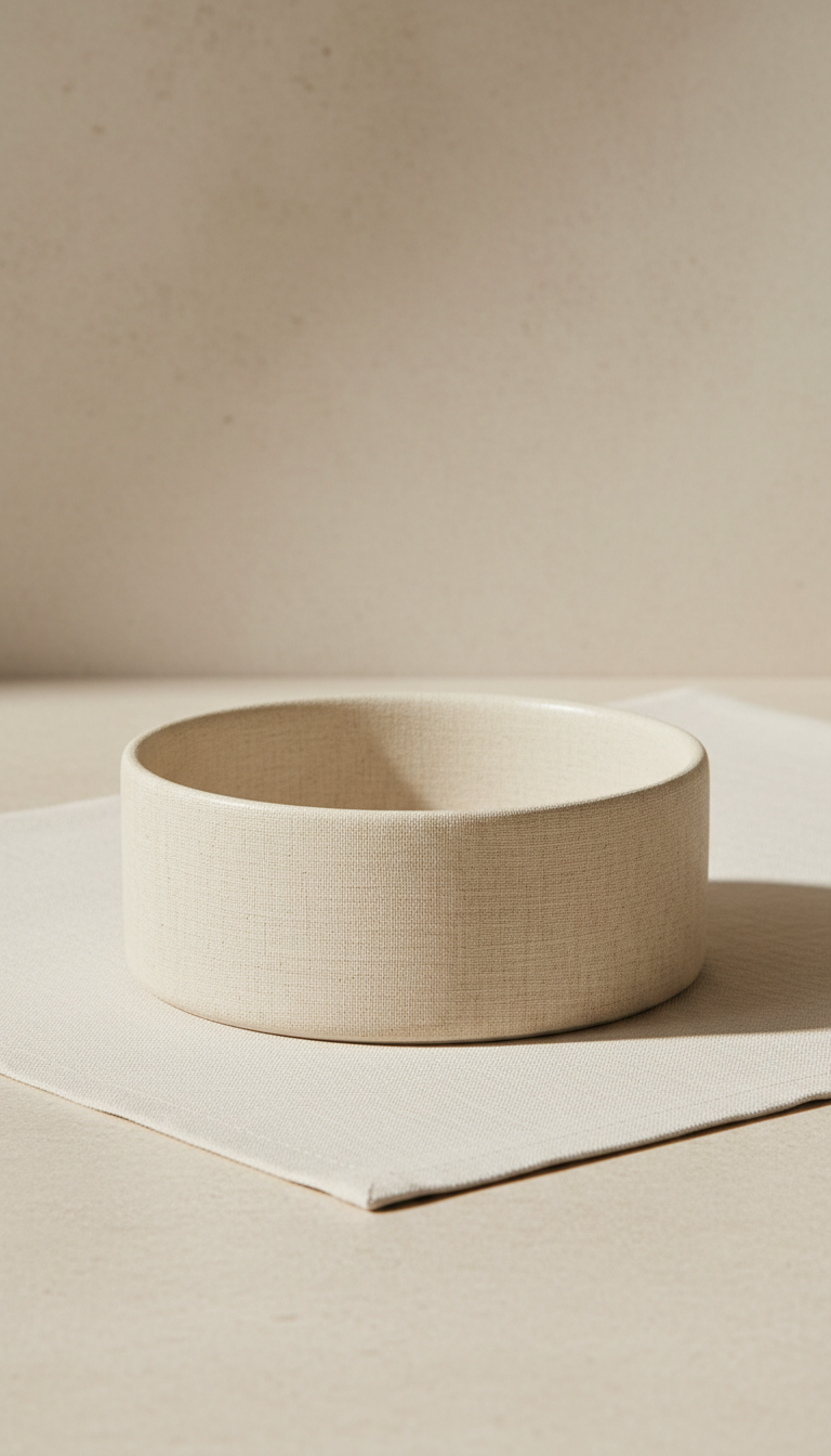 Ceramic Elevated Feeding Bowl