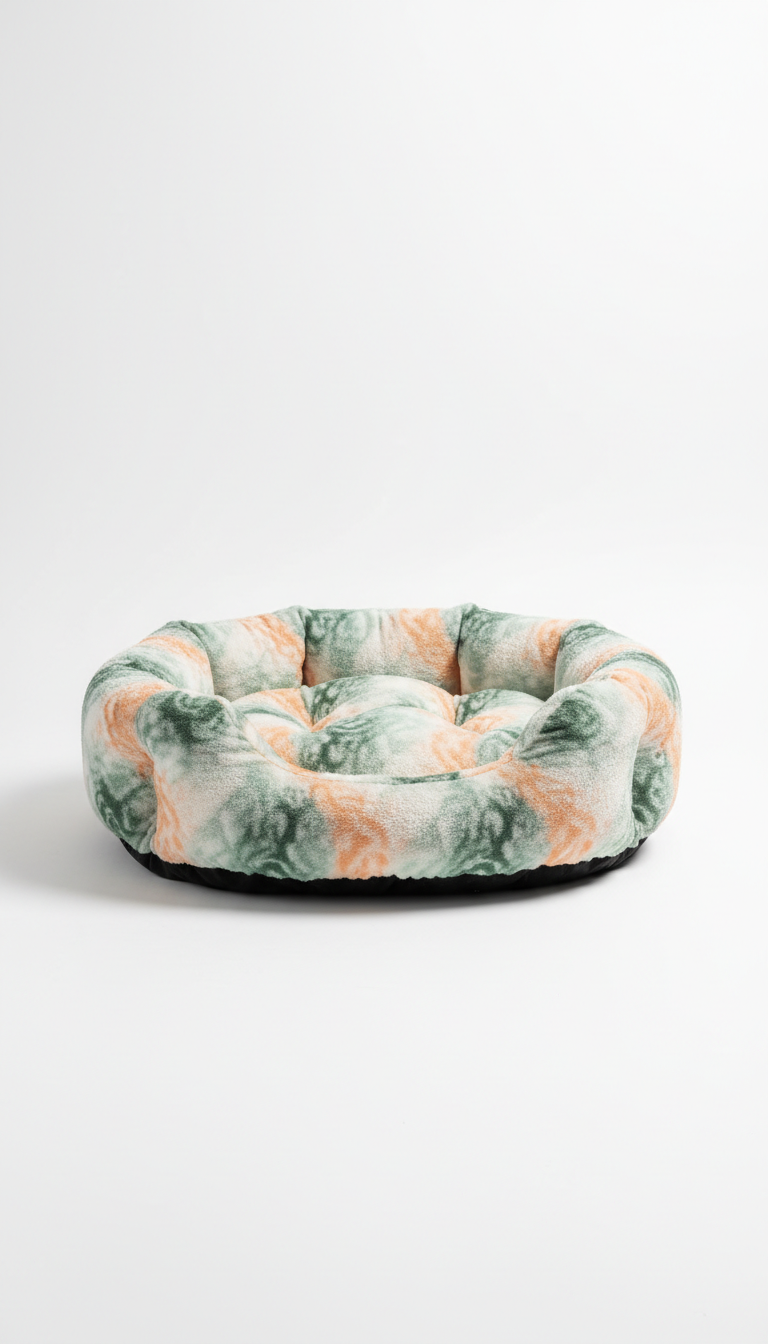 Hypoallergenic Plush Dog Bed