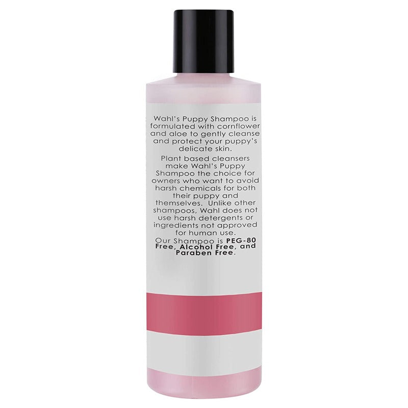 Natural puppy grooming shampoo safe for sensitive skin